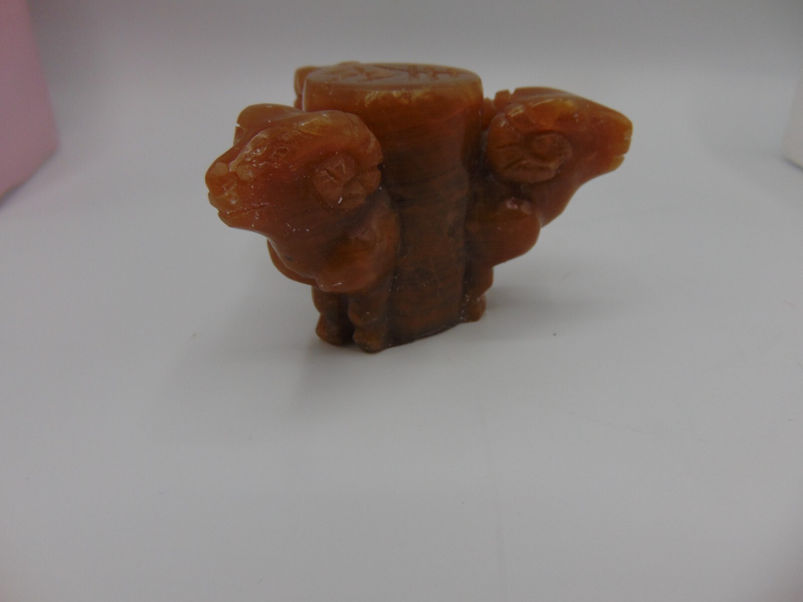 Chinese Zodiac Elegant Charm Master Sung 3 Headed Ram Lucky Item