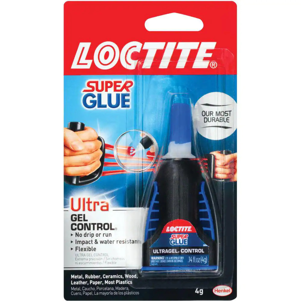 Super Glue 0.14 oz. Ultra Gel Control Clear Applicator