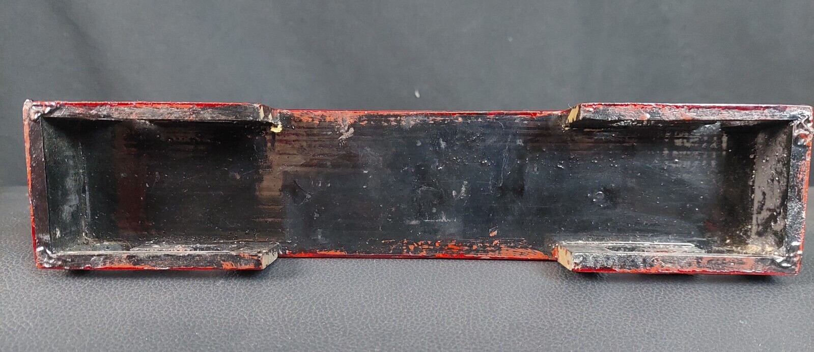 VINTAGE CHINESE SAN YOU DIORAMA CORK CARVING GLASS CASE PAGODA TREES & CRANES