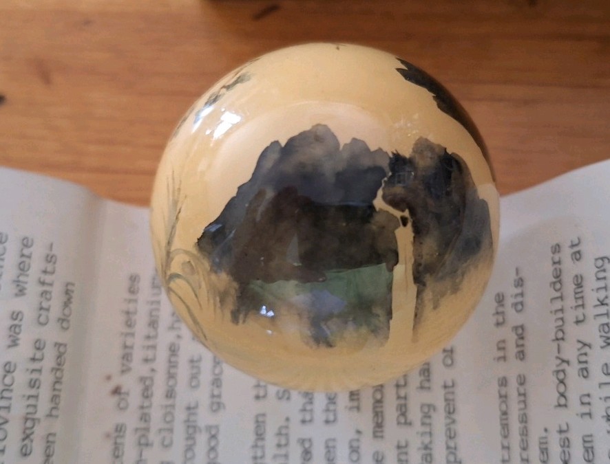 VintageChinese Health Balls W/the original box,directions in English,and Chinese