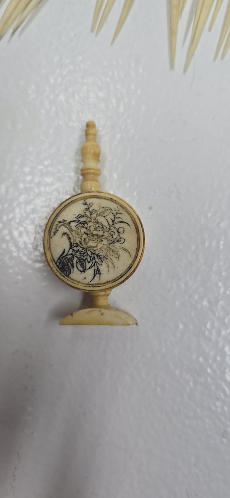 Vintage Chinese Collectibles Set Panda Box Carved Figures Snuff Bottle
