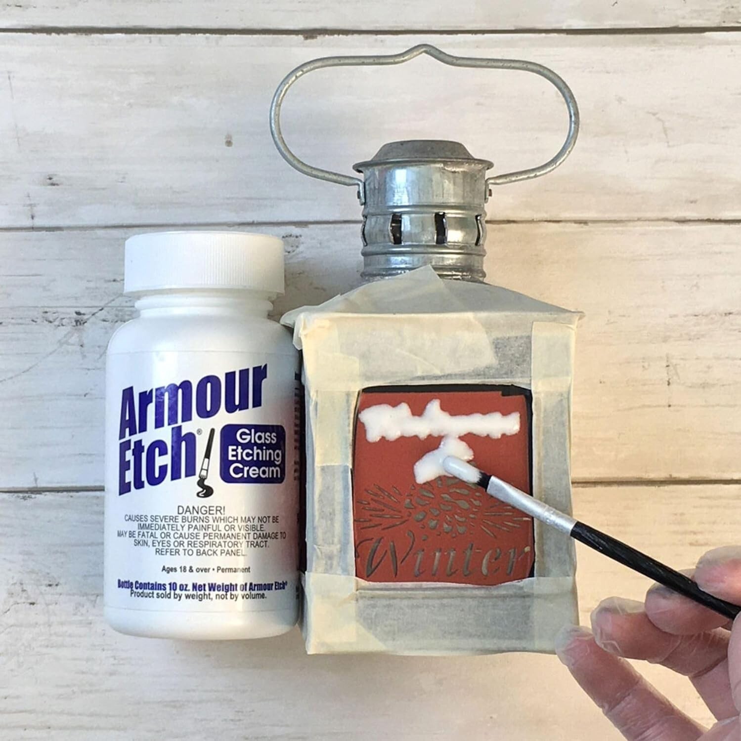10 oz Versatile Glass Etching Cream – Perfect for Personalizing Glassware
