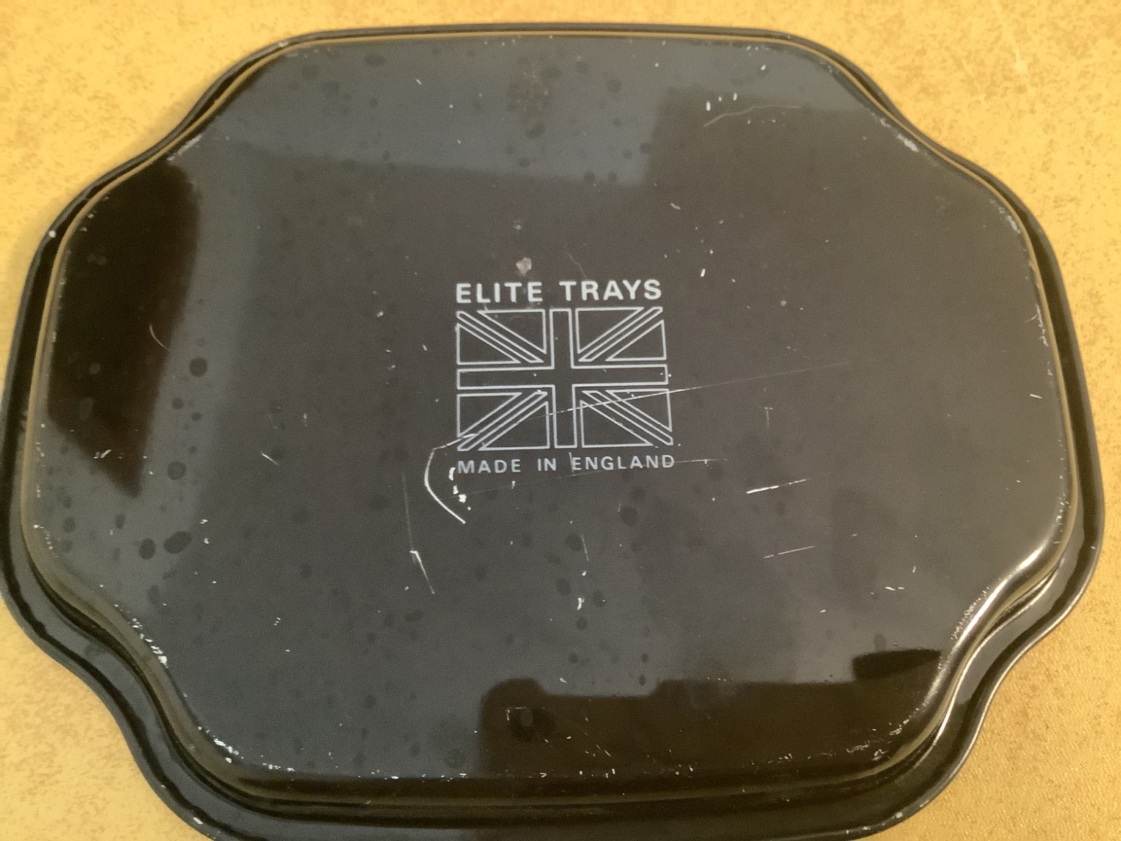 vintage Chinese Palace tray by Elite Trays 6” x 7”