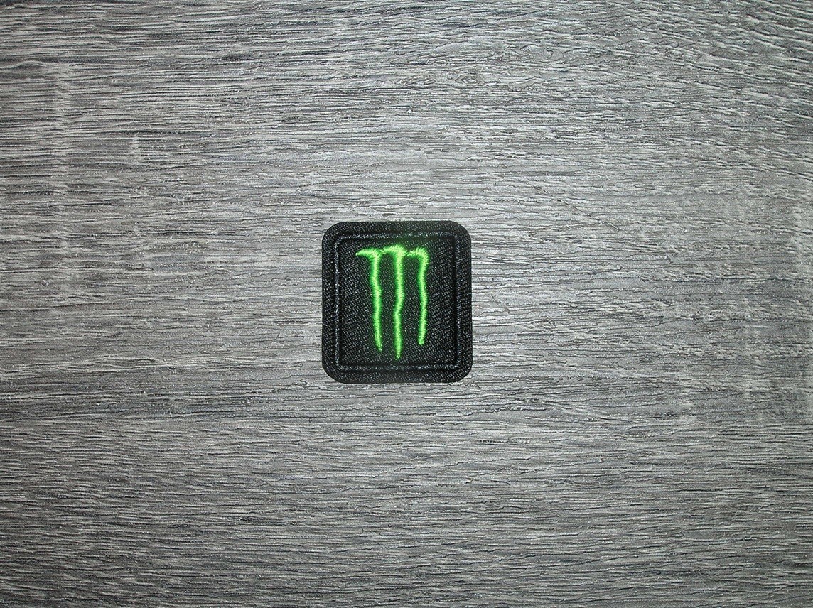 Monster Energy Drink Extreme Sports Embroidered Iron On Patch 1″ x 1.25″