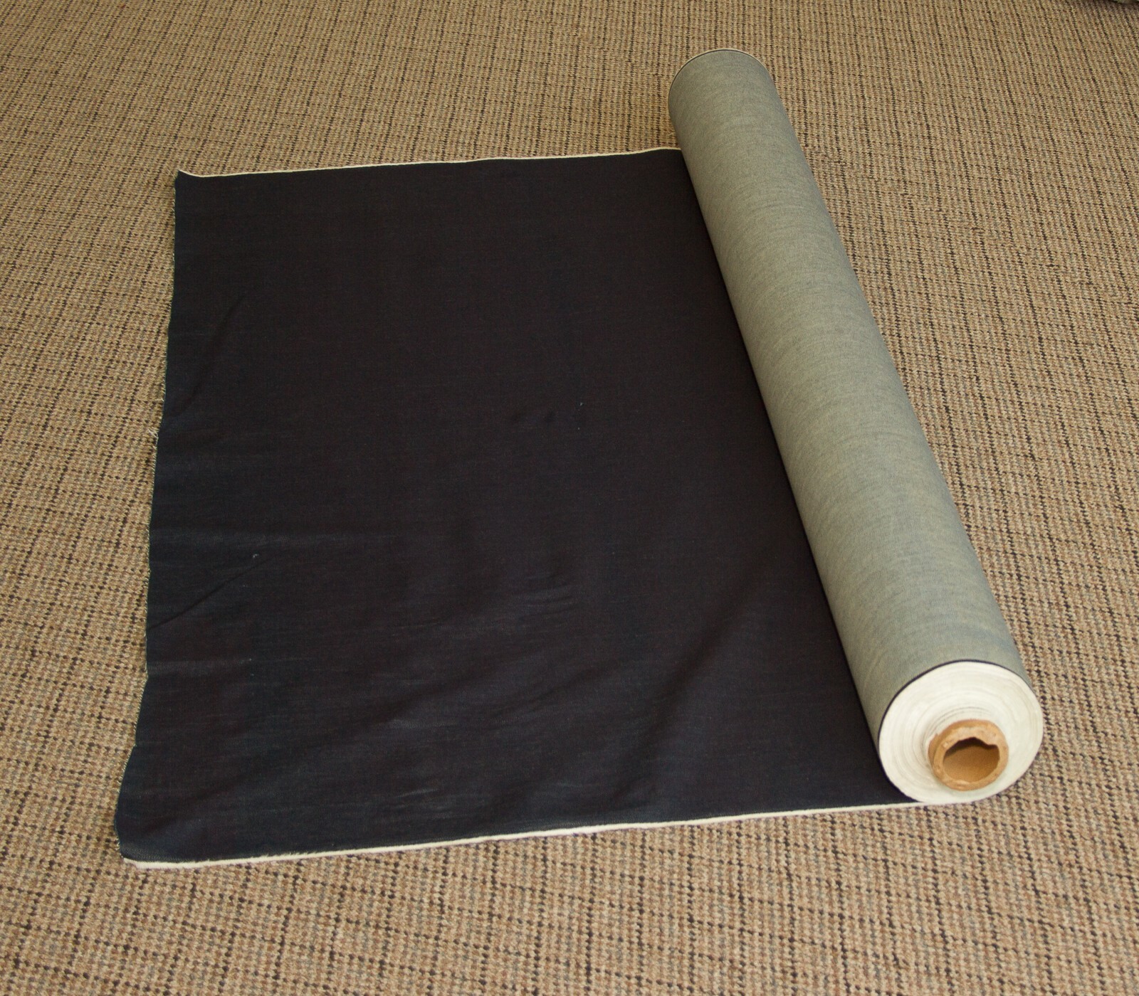 68″ Navy Blue Heavyweight (14 oz.) DENIM—17 Yards—Made in USA