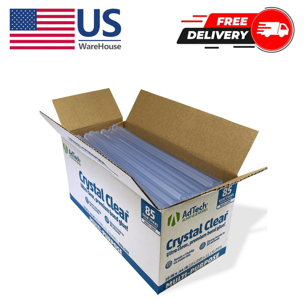 Full Size Glue Sticks-5 lb. Bulk Pack-10″ x 7/16″ Dia Hot Melt Multi Temperature