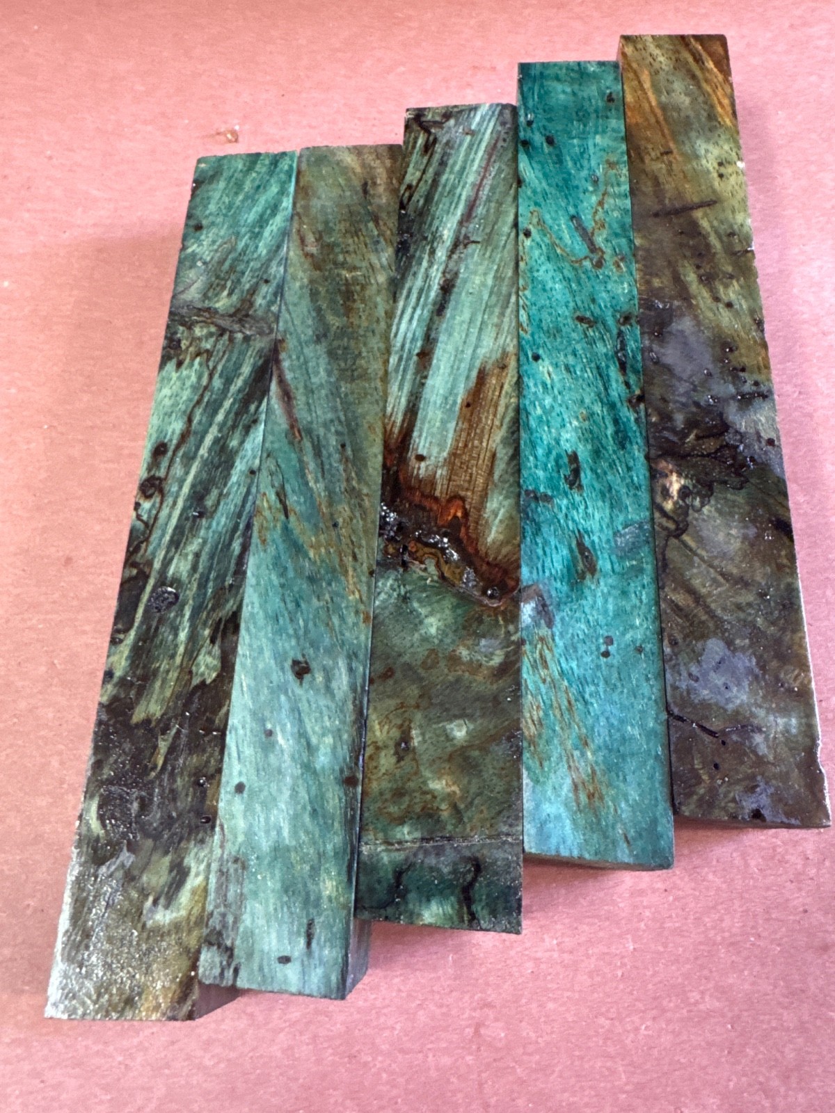 STABILIZED HYBRID MANGO BURL, PENBLANKS TOOL HANDLES MB146