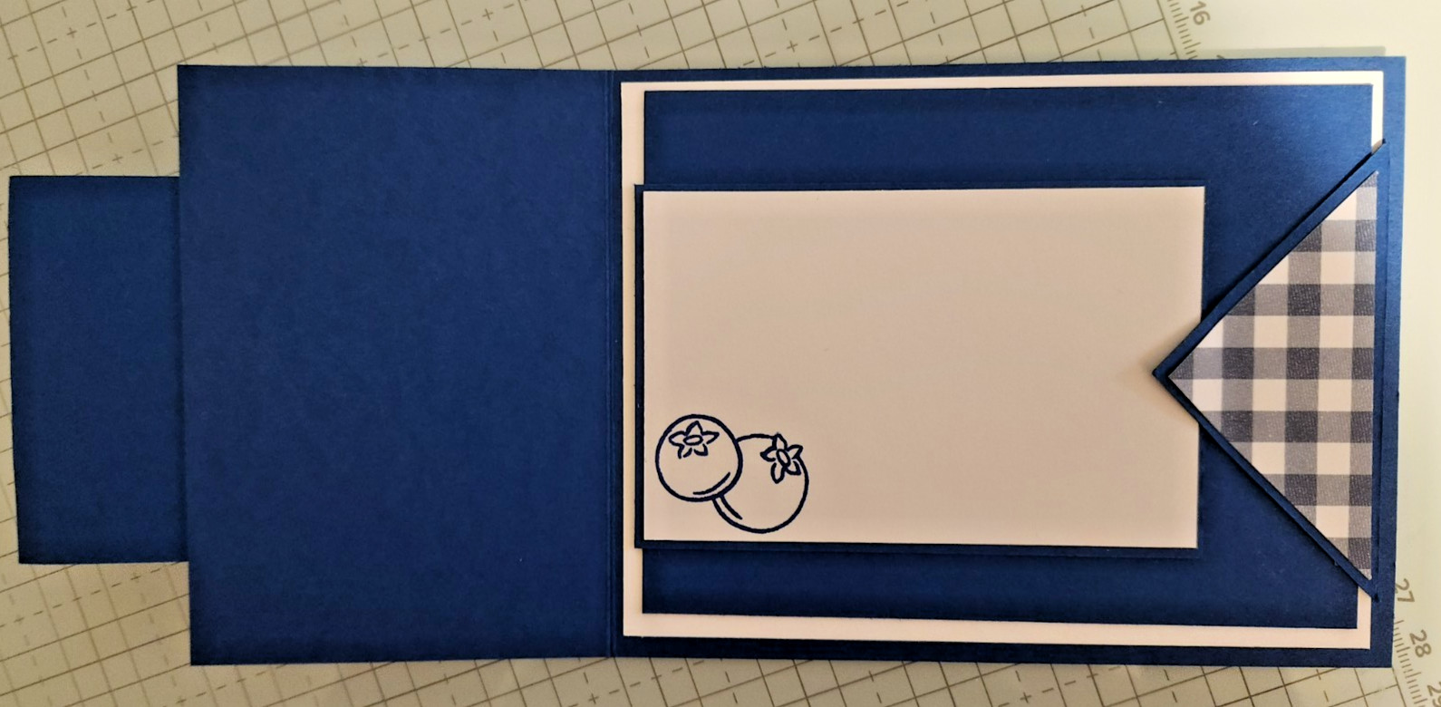 Slide, Fold, & Tuck CARD KIT – STAMPIN’ UP! “HOMEMADE SWEETEST ” Makes 4
