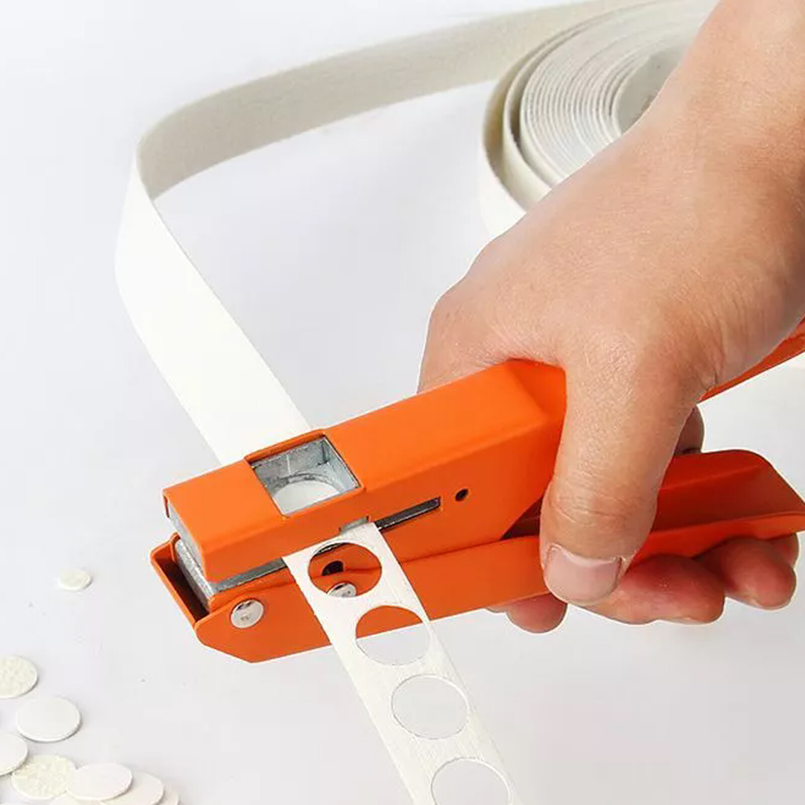 8-15mm Hand Held Circle Round Single Hole Punch Paper Punch For PVC Cards Photos