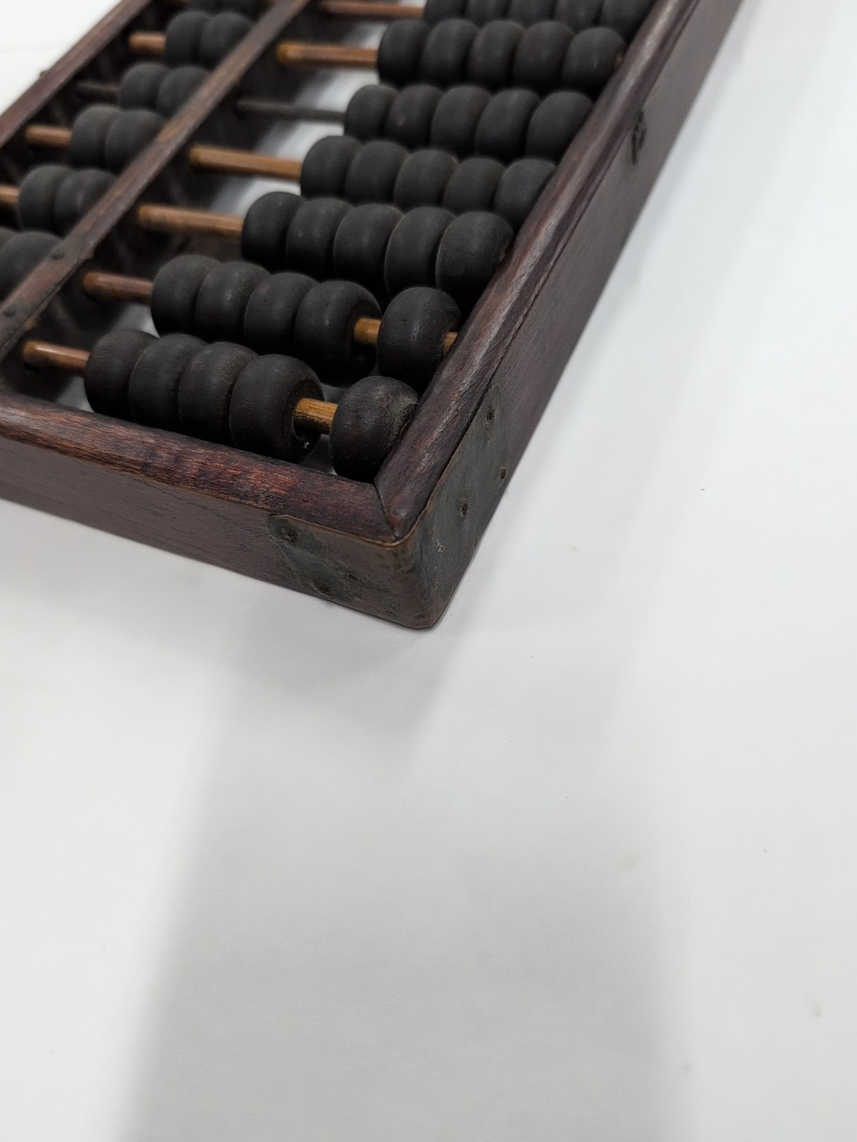 Vintage Antique Chinese Abacus, Made Of Solid Hardwood