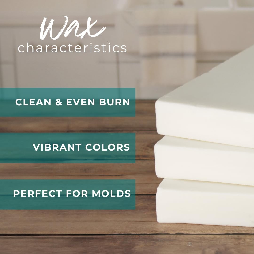 5lb Melt Slab, Soy Wax for Candle Making, Soy Wax for Melts, Candle Making Wa…