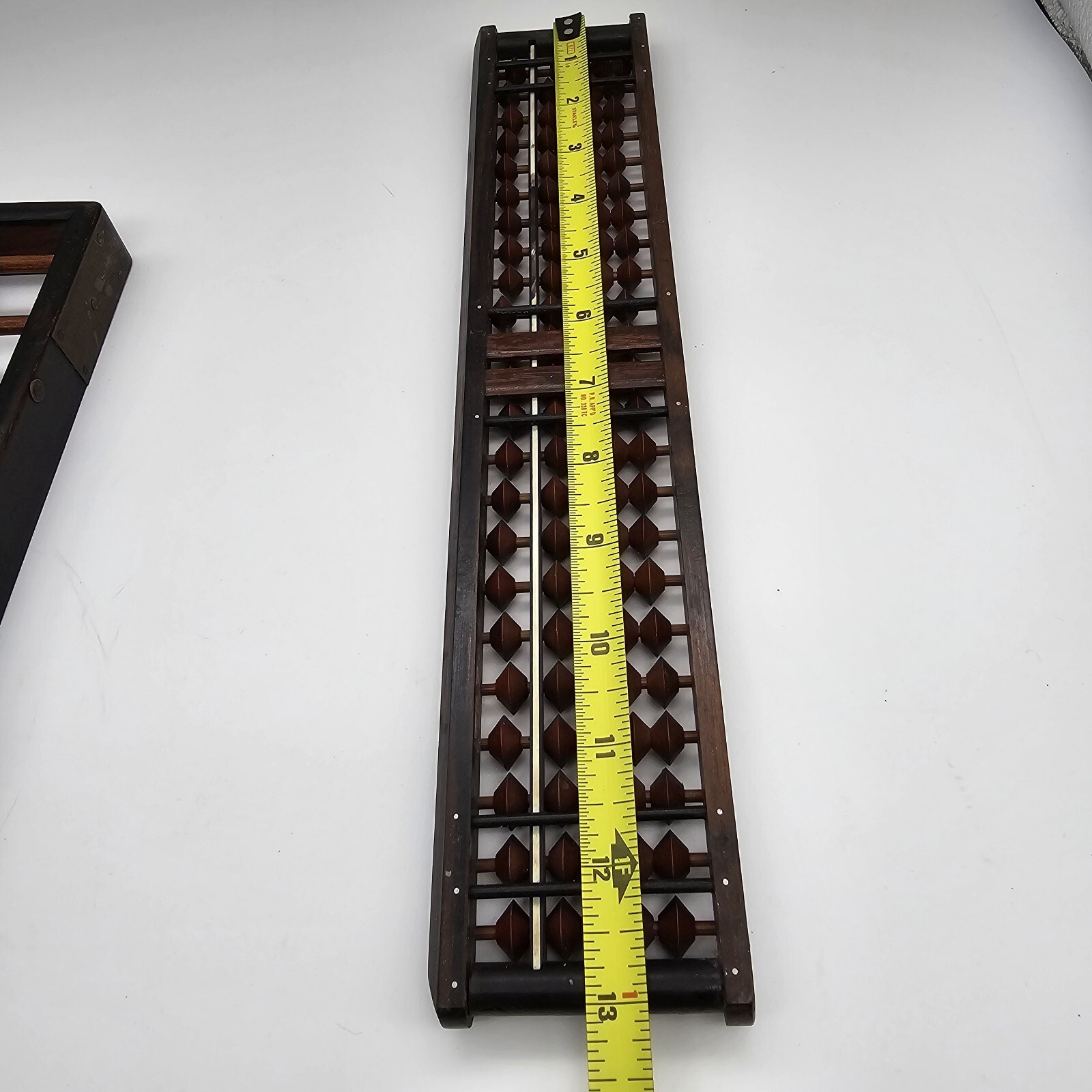 Vintage Wood & Brass Abacus Lot Of 2
