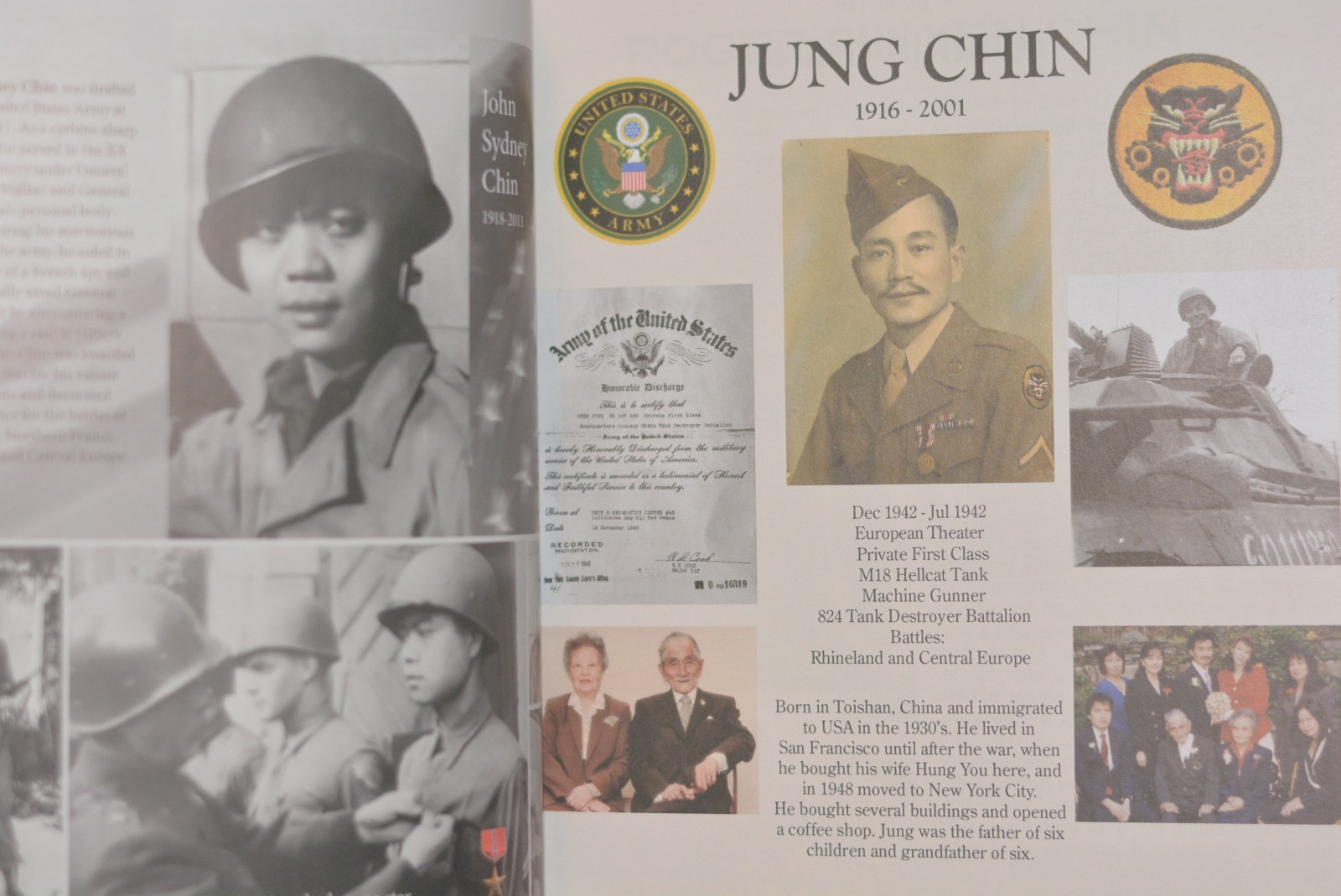 National Recognition for Commendable Patriotism & Honor: Chinese American Vol. 1
