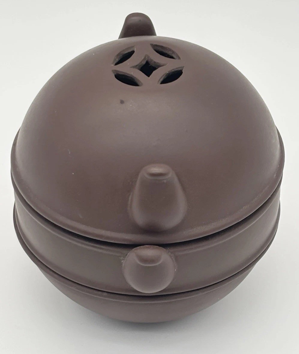 Vintage Chinese Yixing Clay Censer Incense Burner New