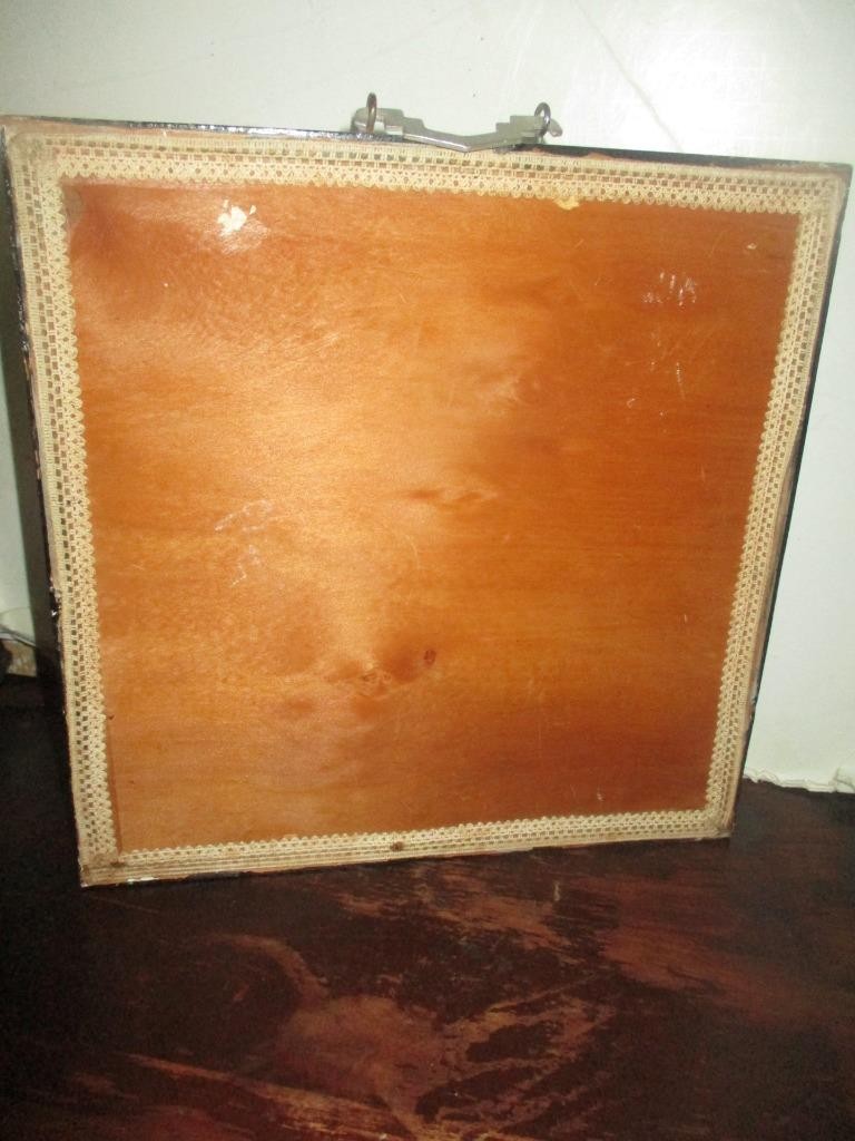Peacock/Oriental/Picture/ Shadow Box/ Mother of Pearl/ Jade/ Shells (Signed)