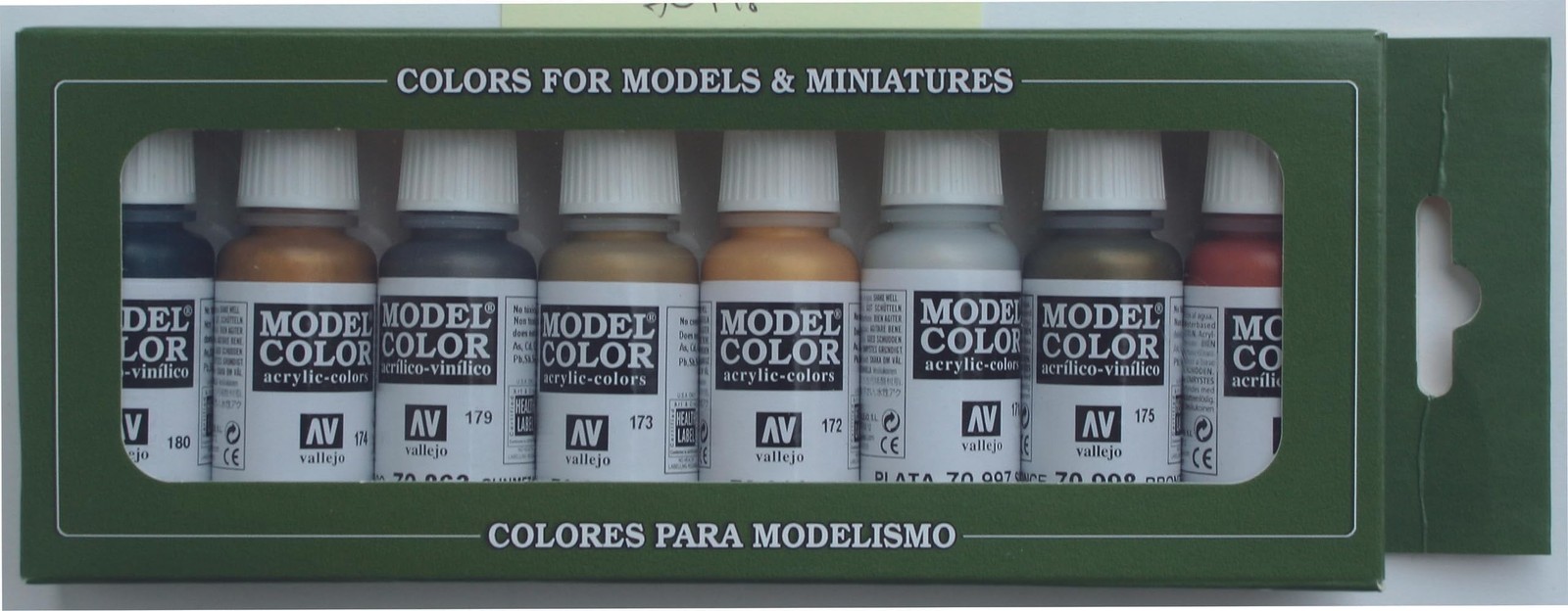 Vallejo – Model Color Effects Metallic Colors Set | Modeling Acrylic Paints |…