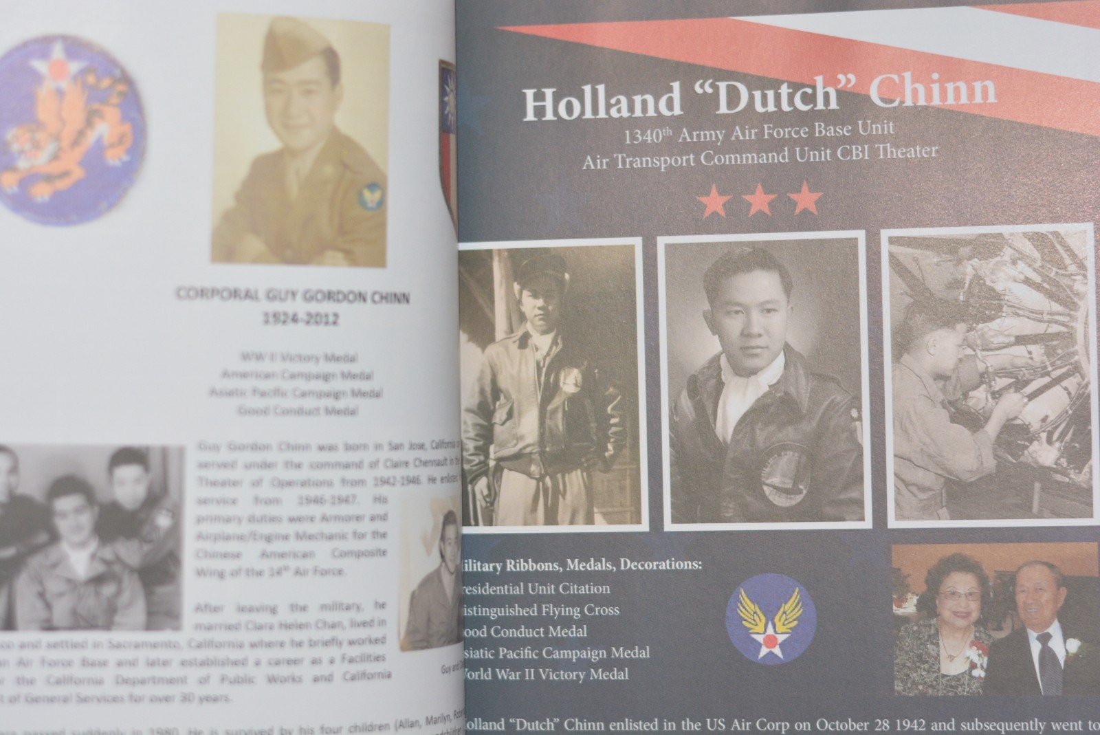 National Recognition for Commendable Patriotism & Honor: Chinese American Vol. 1