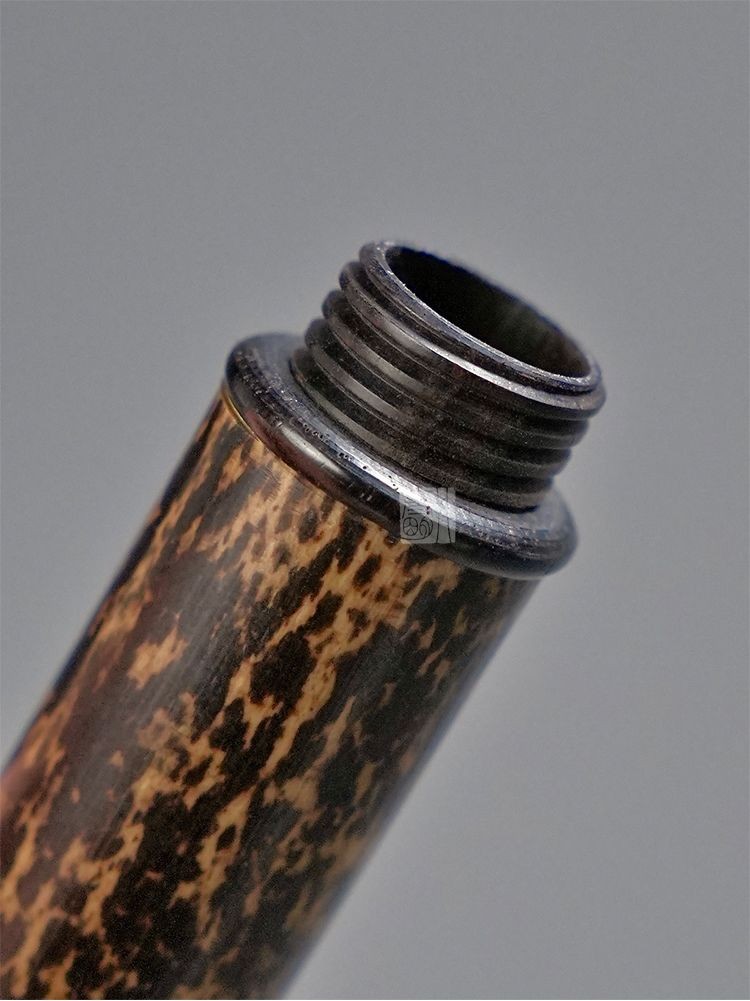 Handmade Meilu Bamboo Portable Toothpick Holder Incense Tube 1.5x9cm