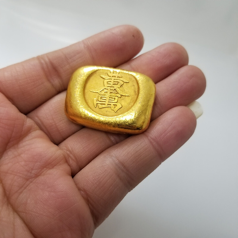 Collect Handicrafts Gold Ingots Bars and Mounds: 10000 Liang of Gold