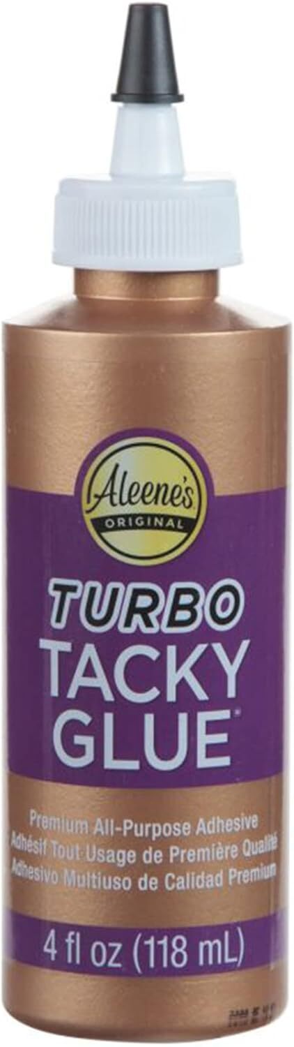 Aleene’s 29682 All Purpose Turbo Tacky Glue, 4-Ounce