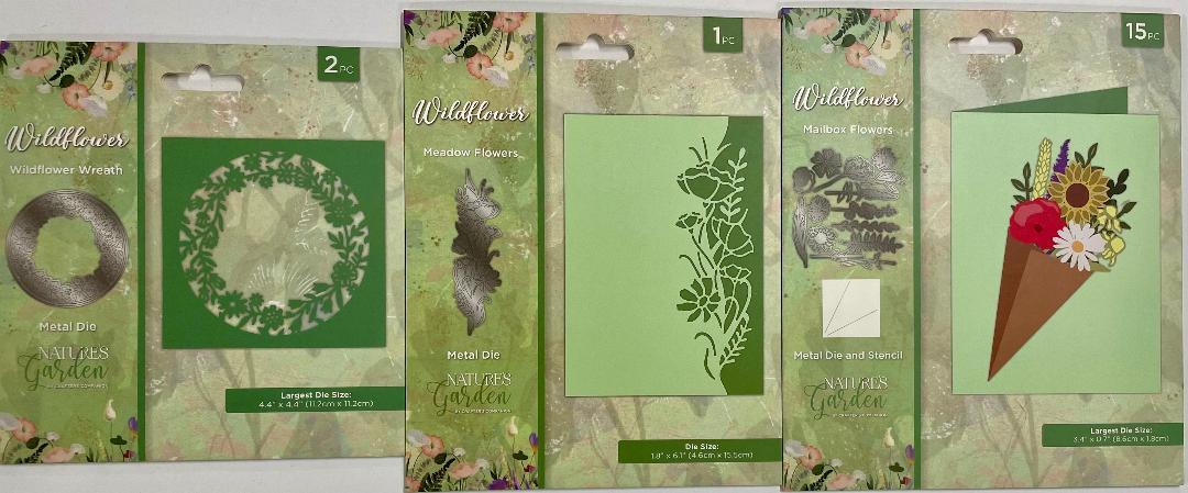 Crafter’s Companion Nature’s Garden Wildflower Collection ~ YOU CHOOSE!