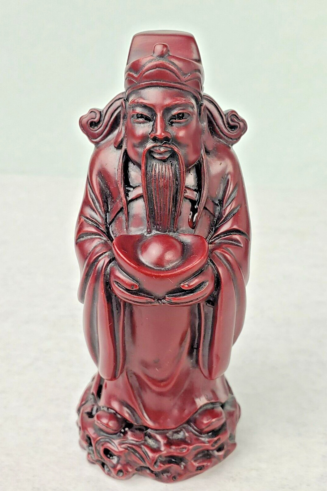 Yi Lin Arts & Treasures of China ‘Three Gods’ Figurines in Original Brocade Box