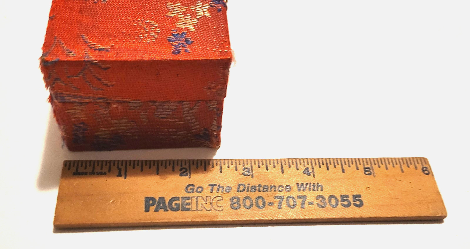 Vintage Chinese Baoding Health Balls Internal Chimes Meditation Red Box