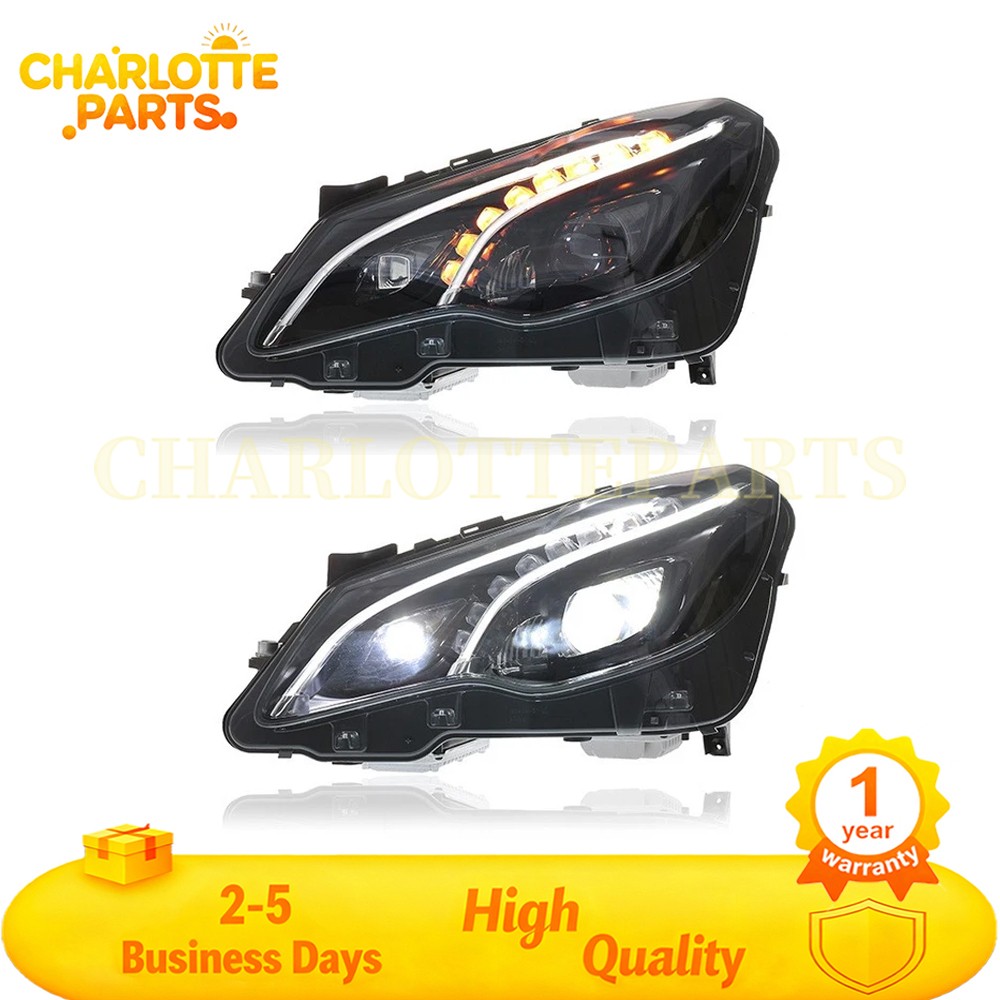 2PC For Mercedes-Benz E-Class Coupe W207 2010-2017 LED Headlights Assembly/
