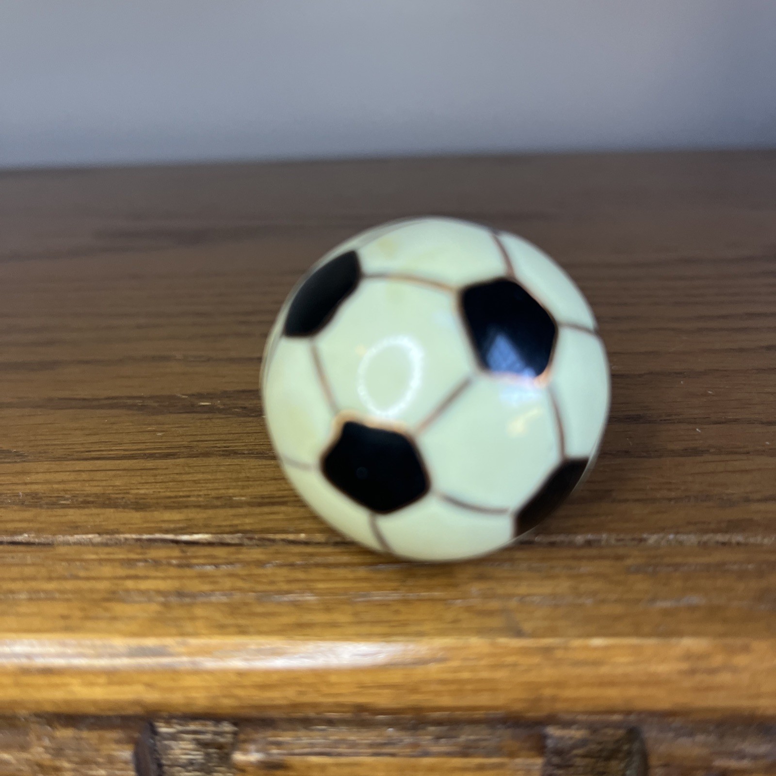 Vintage Shouxing Baoding Iron Ball Direction Medicine Chime Soccer Ball