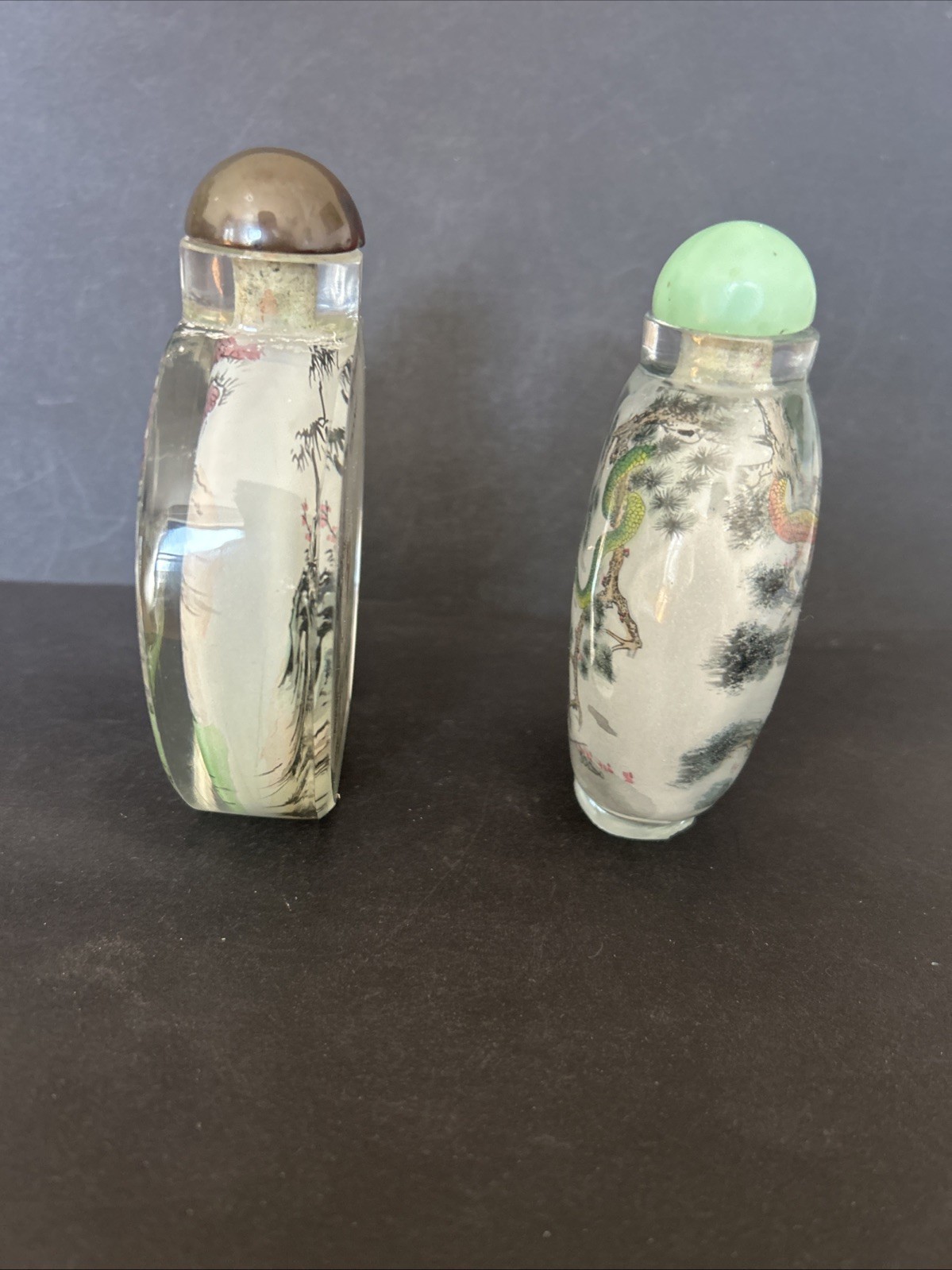 Yi Lin Retired Collector Snuff Bottles Limited Edition Goat and Snake