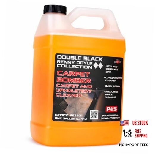 Carpet Bomber – Professional Upholstery Cleaner, Citrus 128 Fl Oz (Pack of 1)