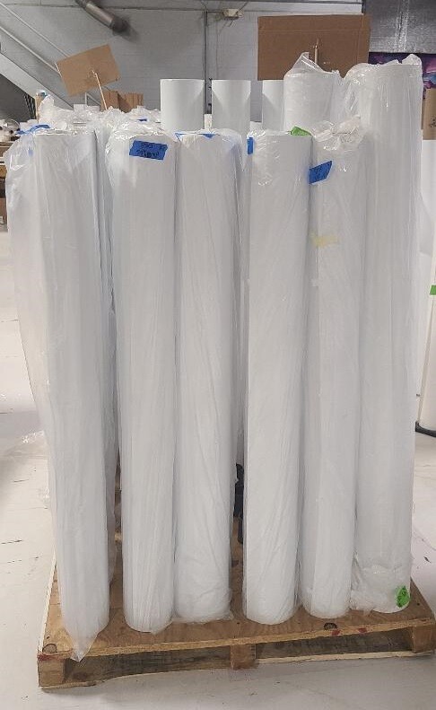 2.0mil Gloss White Cast Conformable Air-Egress Concrete Brick 7-Year (GF 885-AE)