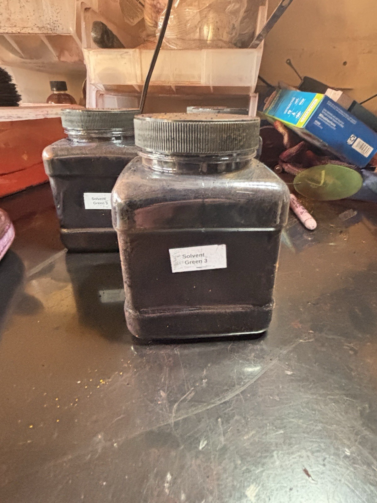 Solvent Green 3 Dye Powder for candles 16 fl oz