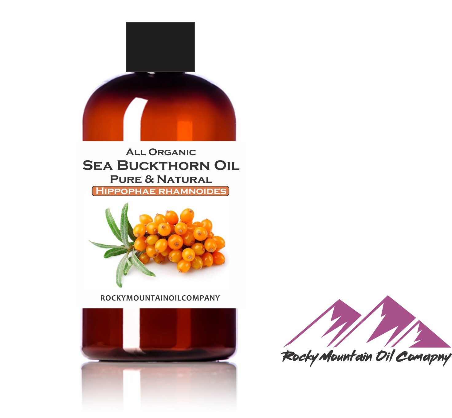 ORGANIC SEA BUCKTHORN FRUIT BERRY OIL ALL NATURAL 1 2 4 6 8 16 32 gallon oz