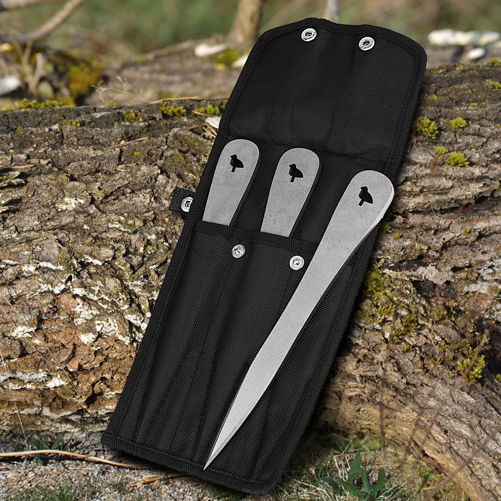 Hitdudu The Beak- Throwing Spikes 6Pack Set – 0.236″ Thick Premium Stainless …