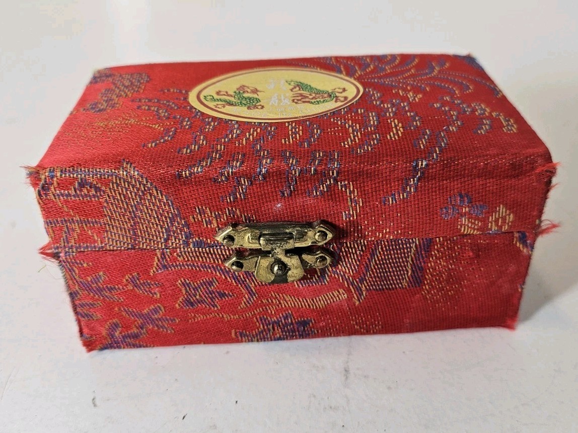 Vintage Baoding 1 1/2″ Dia. Iron Ball Set Chinese Stress Relief