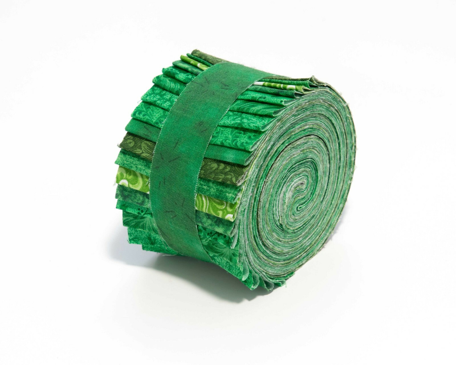 It’s All GREEN Jelly Roll 2.5″ pre-cut 100% cotton fabric quilting 18 strips