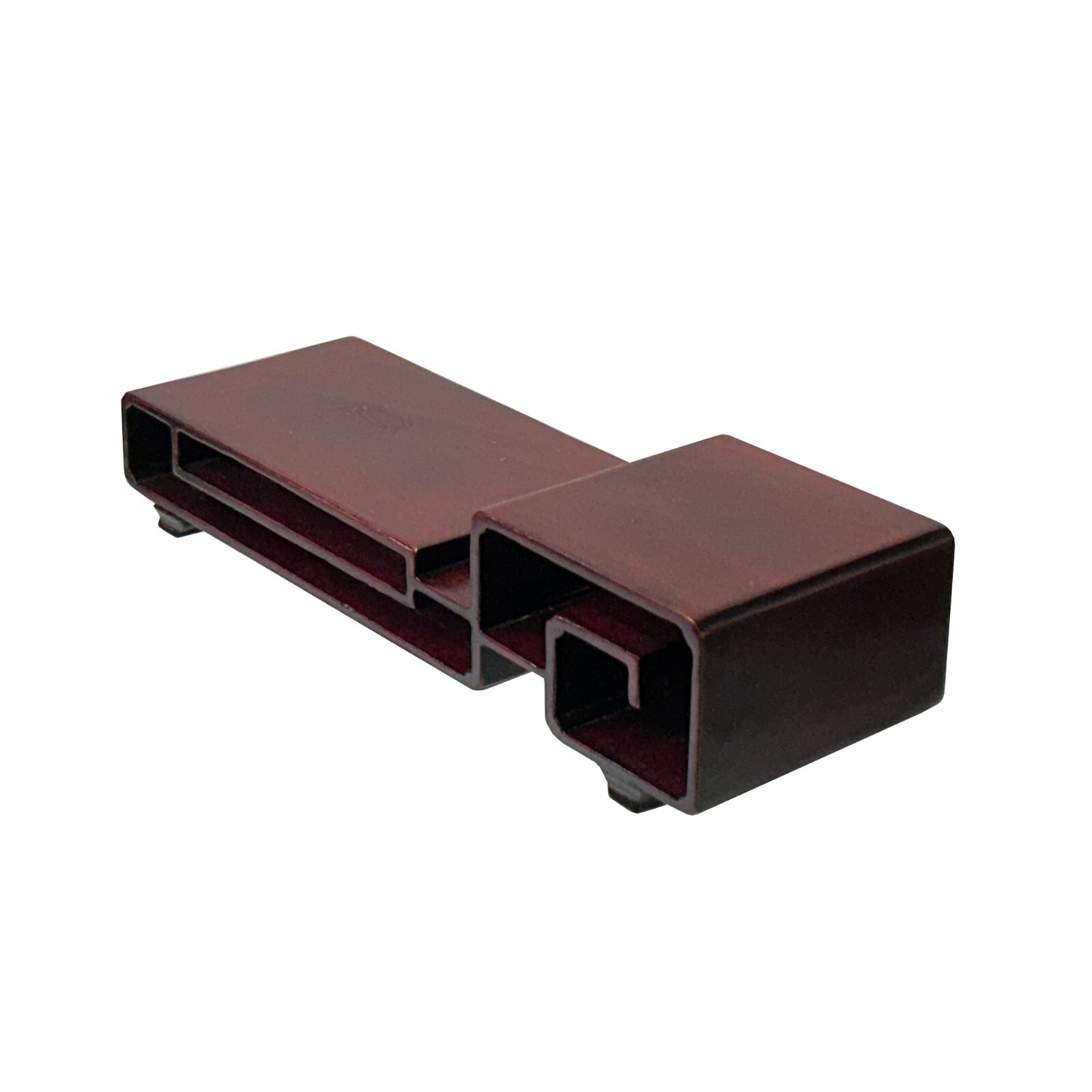 5.25″ Reddish Brown Wood Straight Scroll Rectangular Stand Riser Easel ws4146A
