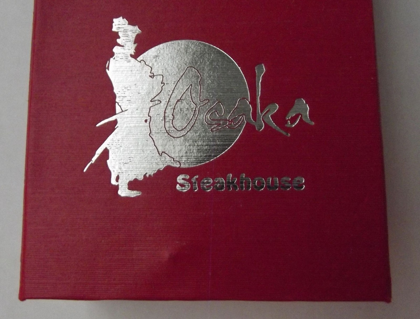 Chinese Opera Mask Bookmark Peking Beijing Metal & Enamel Art Osaka Steakhouse