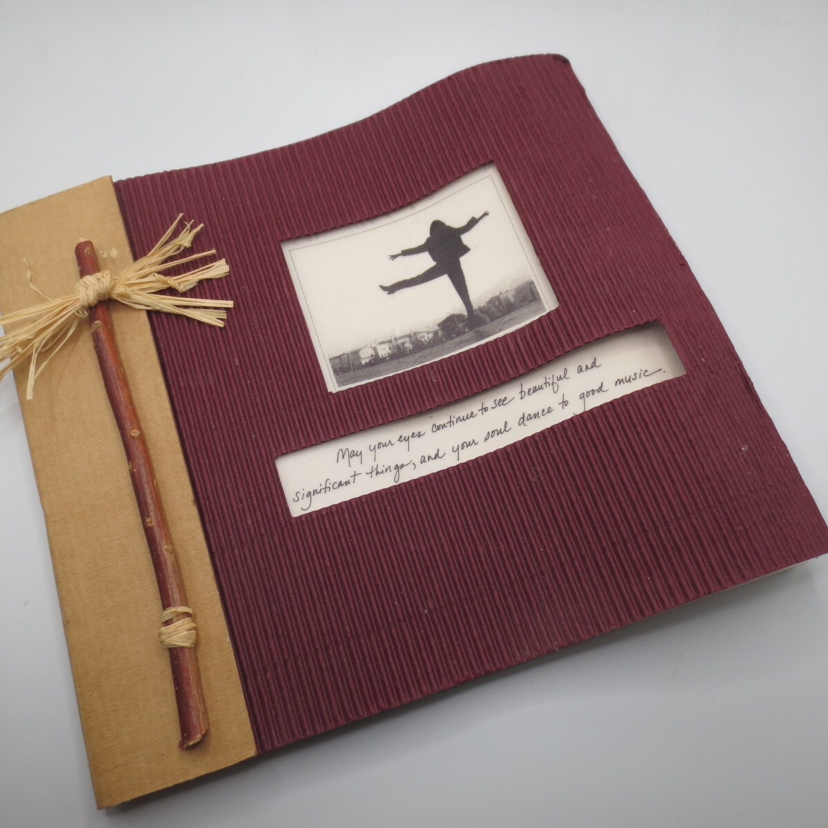 Bonair Daydreams Hand Crafted Blank Inspirational Artist and Writers Sketchbook
