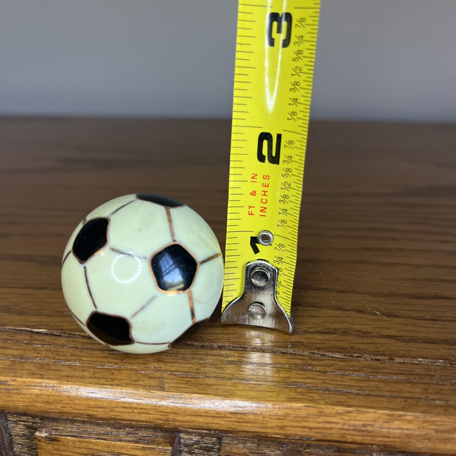 Vintage Shouxing Baoding Iron Ball Direction Medicine Chime Soccer Ball