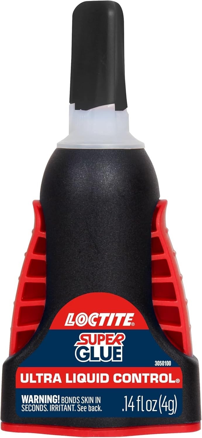 Super Glue Ultra Liquid Control – 0.14 oz Clear Repair Formula for All Surfaces