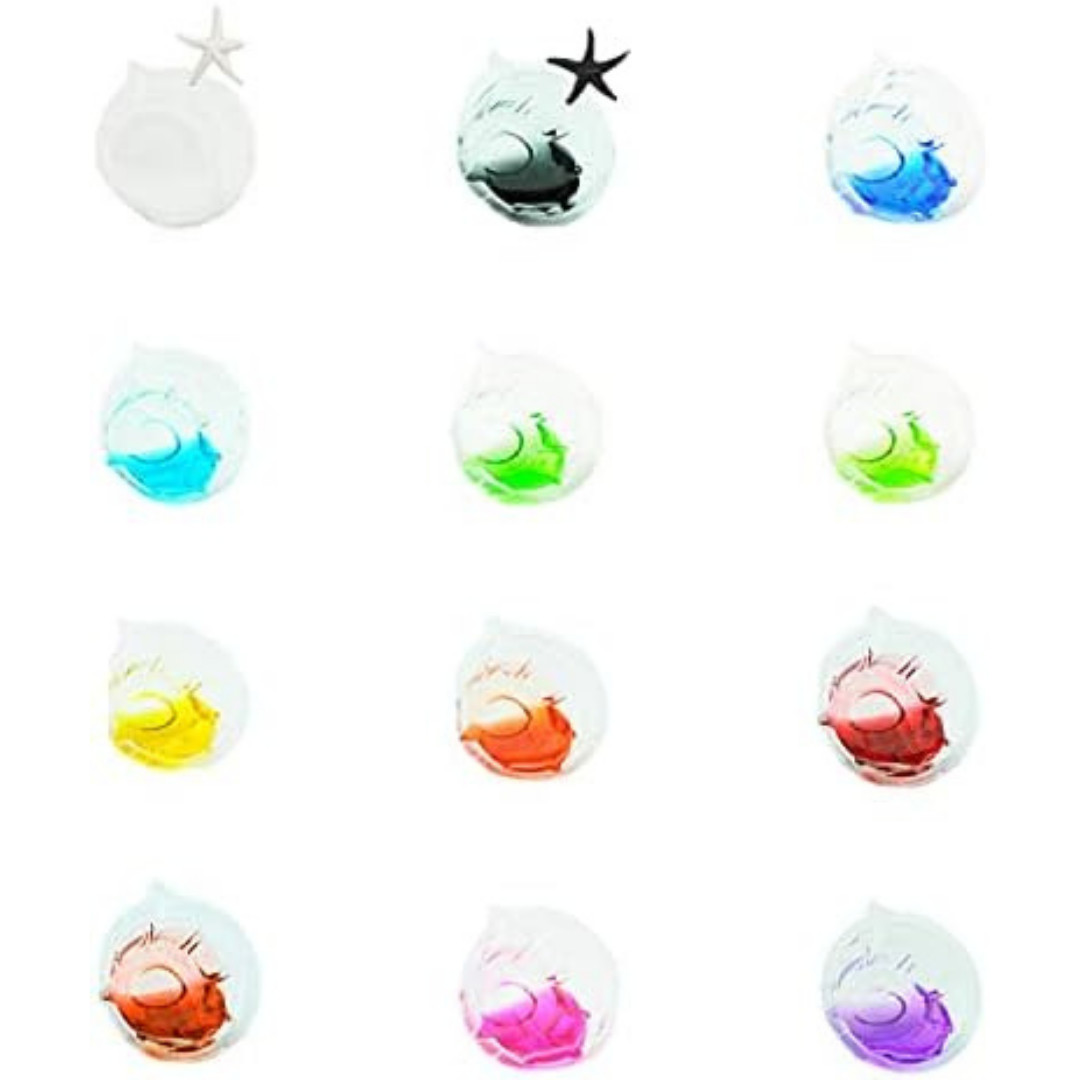12 Colors Epoxy Resin Color Dye Colorant Liquid Epoxy Resin Pigment,10Ml Each