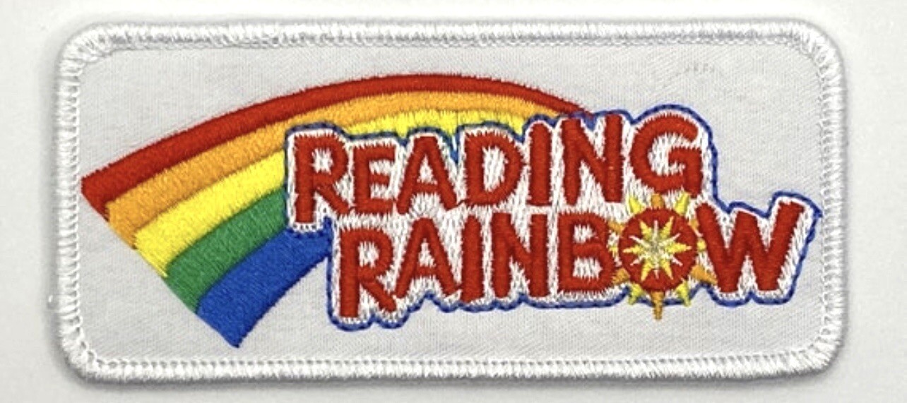 Reading Rainbow School Program Patch Vintage Style Retro 80’s Kids Cap Hat
