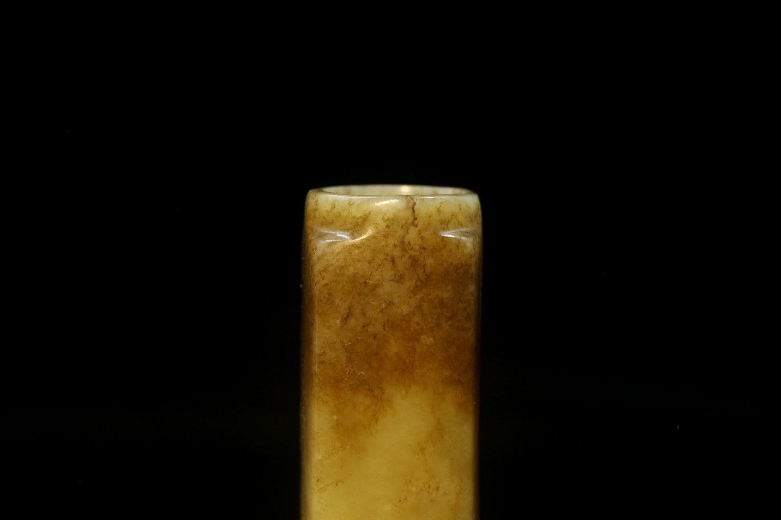 A Carved Jade ‘Cong’.