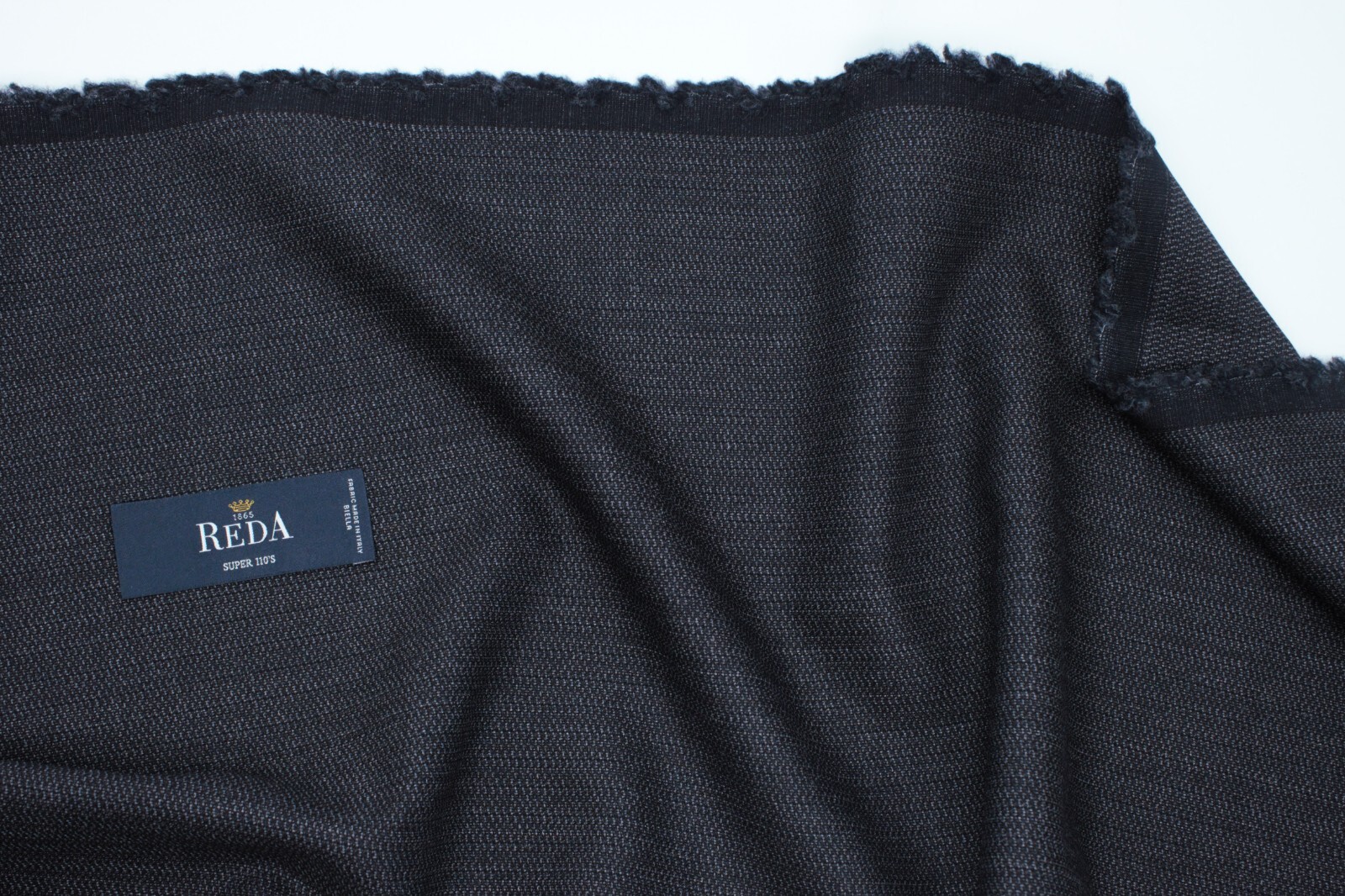 Reda worsted wool Italian suiting fabric made for Hugo Boss premium quality suit