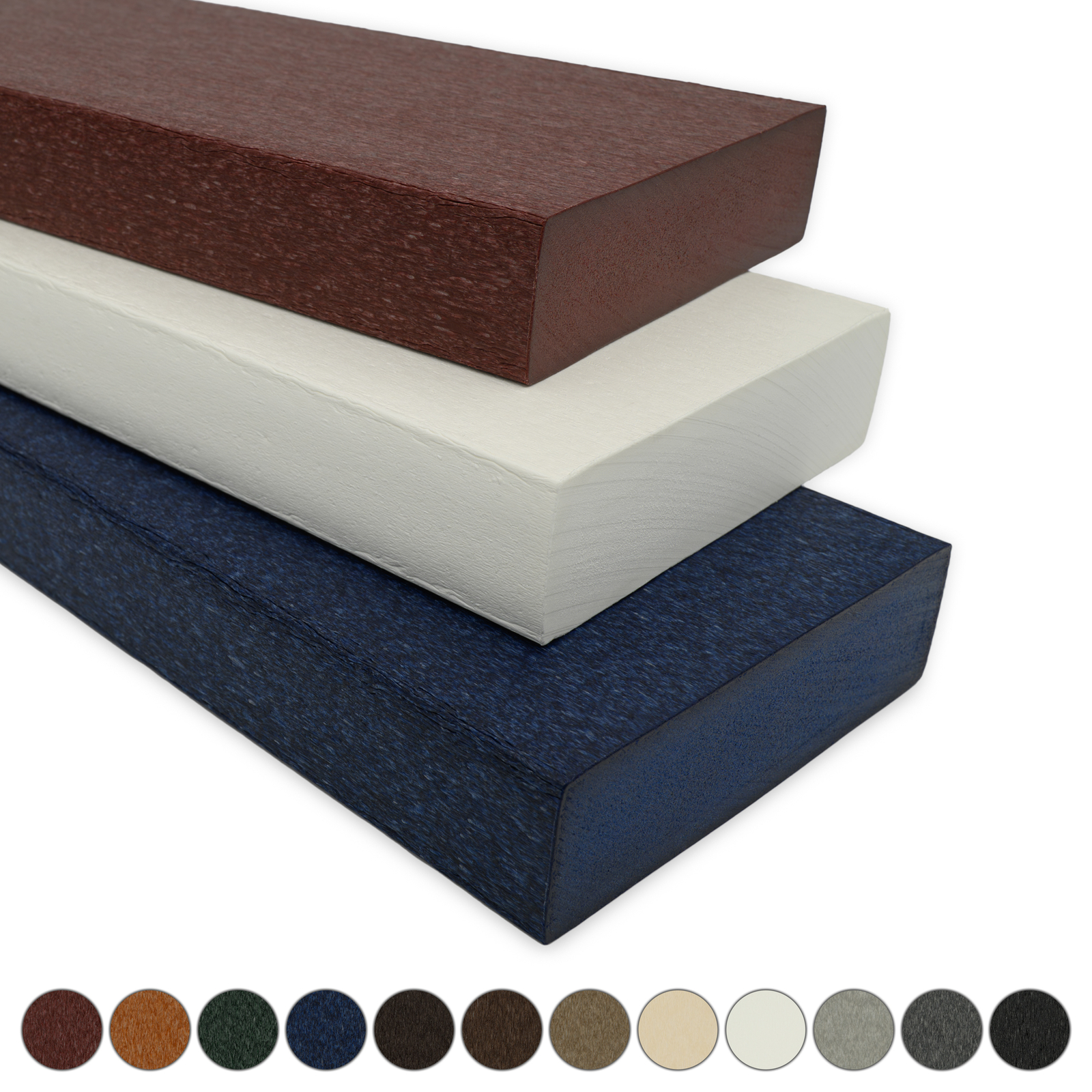 BuyPlastic Tangent Poly Lumber, Neutrals – HDPE Plastic Board