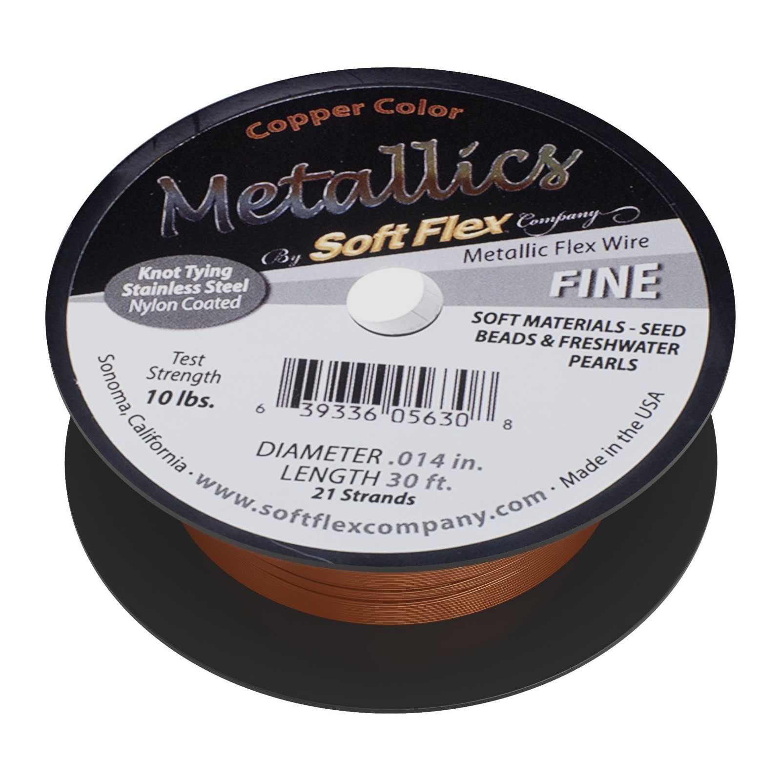 21 Strand Beading Wire Fine 0.14 Diameter 30 Feet Jewelry Design Wire