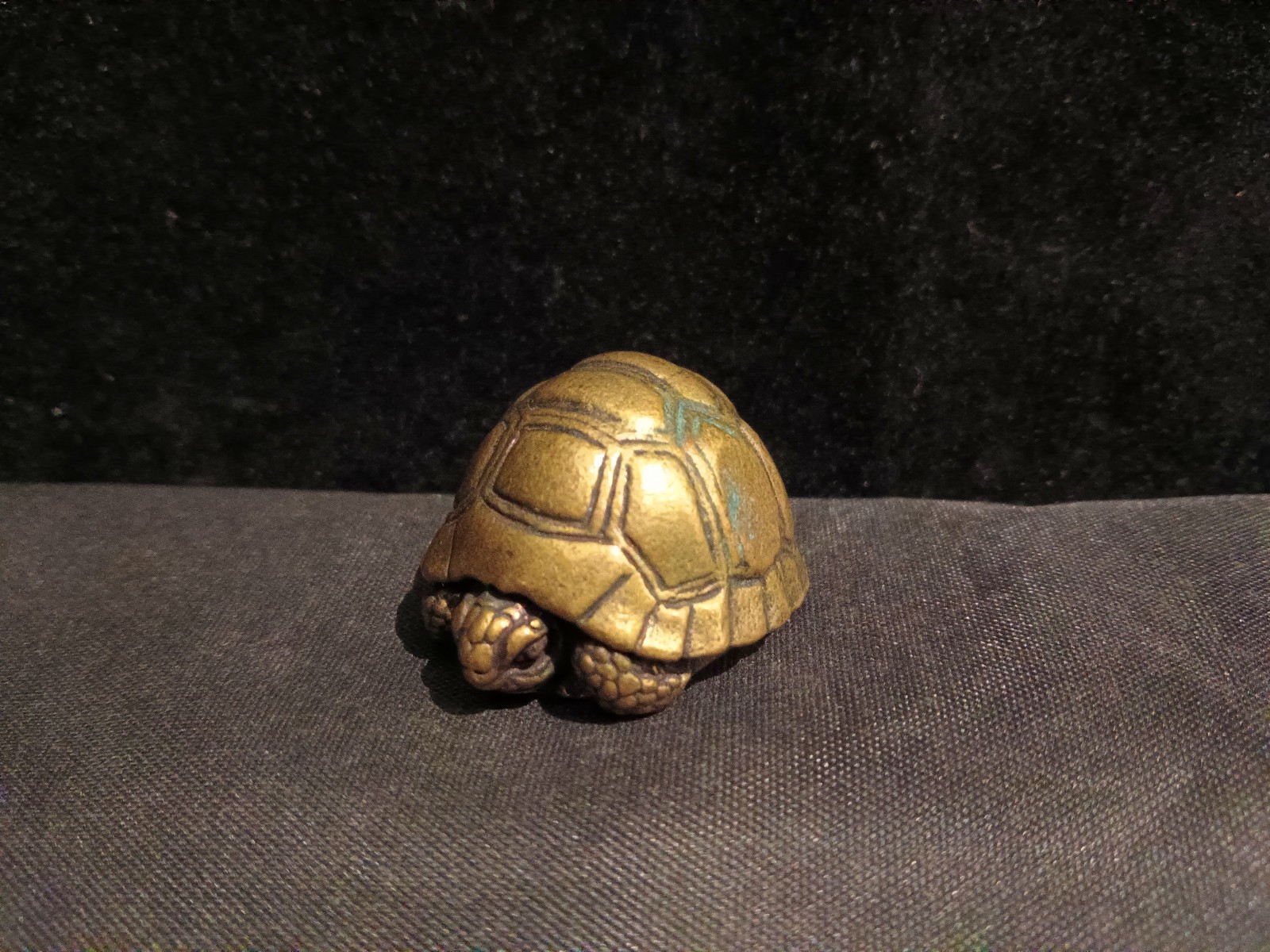Great Hand Made Chinese Brass *Little Turtle* Statue
