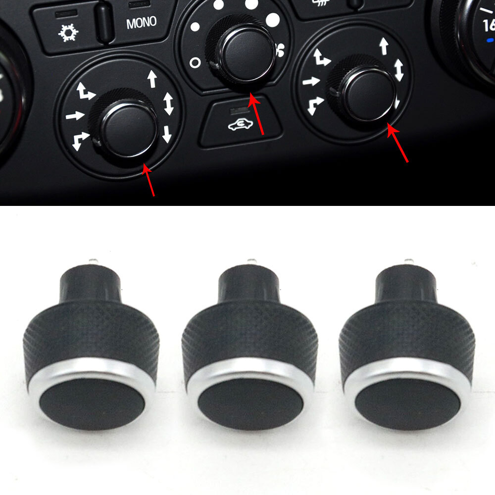 3pcs A/C Control Panel Switch Button Kit For Ferrari 458 Spider F488 FF F12 F430